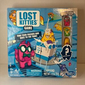 Hasbro Lost Kitties Board Game Littlest Pet Shop E4988 Kids Ages 5+ 2018 Gaming